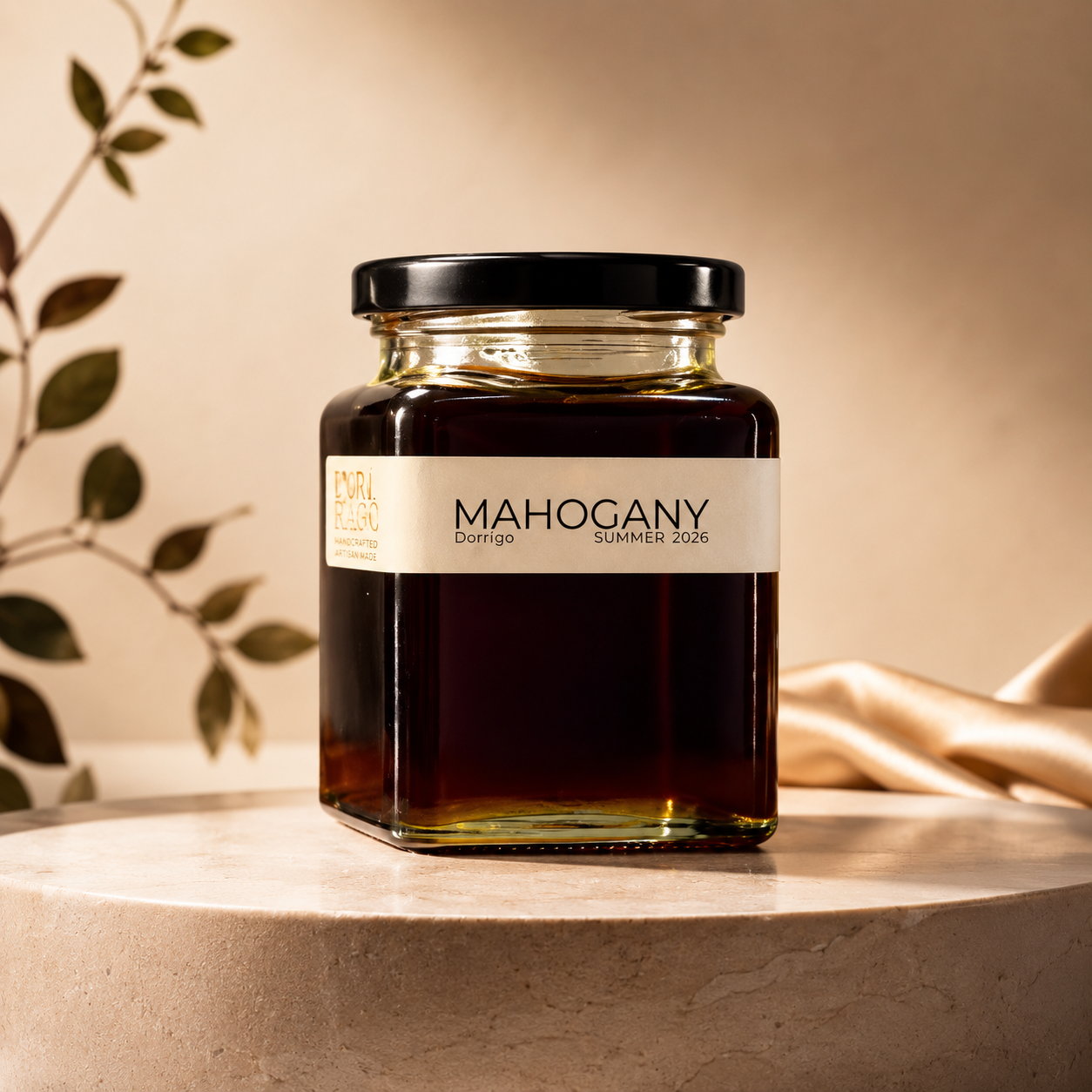 Mahogany Honey jar from Dorrigo